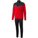 Puma Dres męski Puma individualRISE Tracksuit czerwono-czarny 657534 01