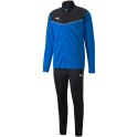 Puma Dres męski Puma individualRISE Tracksuit niebiesko-czarny 657534 06