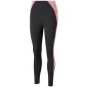 Puma Legginsy damskie Puma Evostripe High Waist 7/8 czarno-różowe 589158 01 Puma Legginsy damskie Puma Evostripe High Waist 7/8 czarno-różowe 589158 01