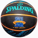 Spalding Piłka do koszykówki Spalding Space Jam Tune Squad Roster czarno-niebieska '7 84540Z