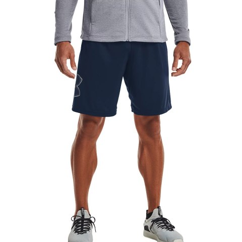 Under Armour Spodenki męskie Under Armour Tech Graphic Short granatowe 1306443 409 Under Armour Spodenki męskie Under Armour Tech Graphic Short granatowe 1306443 409