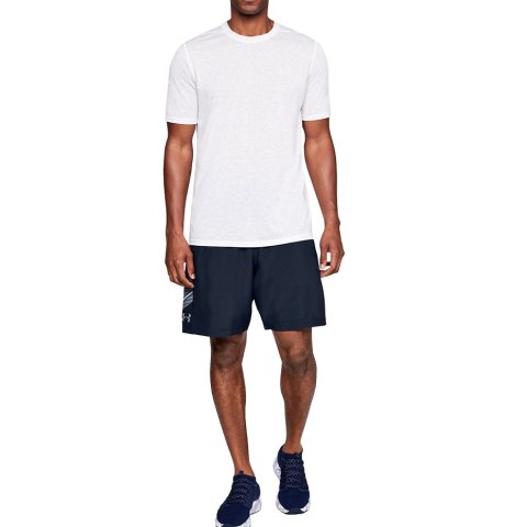 Under Armour Spodenki męskie Under Armour Woven Graphic Shorts granatowe 1309651 409 Under Armour Spodenki męskie Under Armour Woven Graphic Shorts granatowe 1309651 409