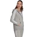 Adidas Bluza damska adidas W 3S Ft Fz Hd szara GL0802 Adidas Bluza damska adidas W 3S Ft Fz Hd szara GL0802