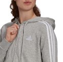 Adidas Bluza damska adidas W 3S Ft Fz Hd szara GL0802 Adidas Bluza damska adidas W 3S Ft Fz Hd szara GL0802
