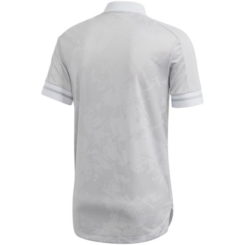 Adidas teamwear Koszulka męska adidas Condivo 20 szaro-biała FT7262 Adidas teamwear Koszulka męska adidas Condivo 20 szaro-biała FT7262