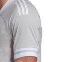 Adidas teamwear Koszulka męska adidas Condivo 20 szaro-biała FT7262 Adidas teamwear Koszulka męska adidas Condivo 20 szaro-biała FT7262