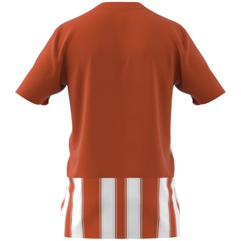 Adidas teamwear Koszulka męska adidas Striped 21 Jersey pomarańczowo-biała H35642 Adidas teamwear Koszulka męska adidas Striped 21 Jersey pomarańczowo-biała H35642