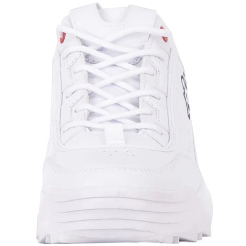 Kappa Buty Kappa Rave Nc białe 242782 1010 Kappa Buty Kappa Rave Nc białe 242782 1010