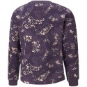 Puma Bluza dla dzieci Puma Alpha AOP Crew FL fioletowa 589241 16