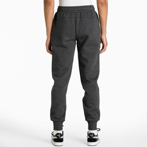 Puma Spodnie męskie Puma ESS Logo Pants FL ciemnoszare 586714 07 Puma Spodnie męskie Puma ESS Logo Pants FL ciemnoszare 586714 07
