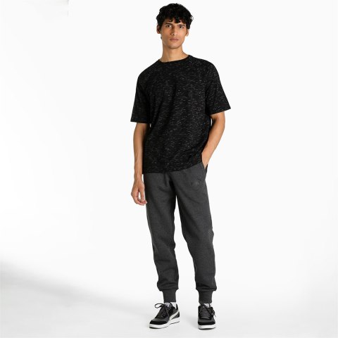 Puma Spodnie męskie Puma ESS Logo Pants FL ciemnoszare 586714 07 Puma Spodnie męskie Puma ESS Logo Pants FL ciemnoszare 586714 07