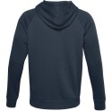 Under Armour Bluza męska Under Armour Rival Fleece FZ Hoodie granatowa 1357111 408