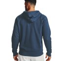 Under Armour Bluza męska Under Armour Rival Fleece FZ Hoodie granatowa 1357111 408