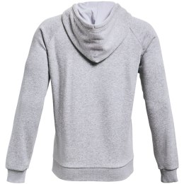 Under Armour Bluza męska Under Armour Rival Fleece FZ Hoodie jasnoszara 1357111 011