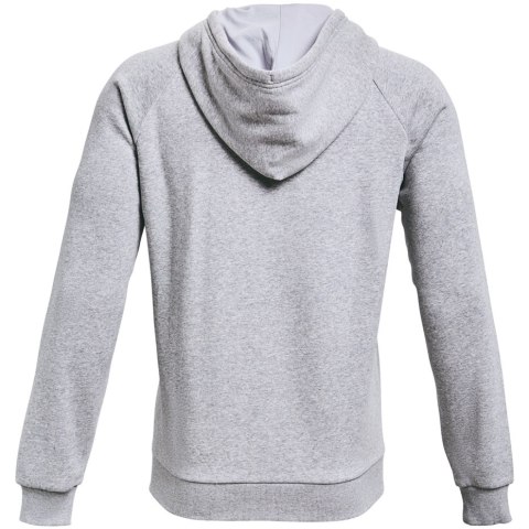Under Armour Bluza męska Under Armour Rival Fleece FZ Hoodie jasnoszara 1357111 011 Under Armour Bluza męska Under Armour Rival Fleece FZ Hoodie jasnoszara 1357111 011