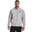 Under Armour Bluza męska Under Armour Rival Fleece FZ Hoodie jasnoszara 1357111 011