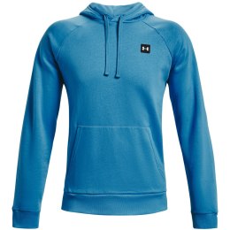 Under Armour Bluza męska Under Armour Rival Fleece Hoodie niebieska 1357092 422