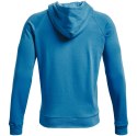 Under Armour Bluza męska Under Armour Rival Fleece Hoodie niebieska 1357092 422