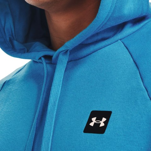 Under Armour Bluza męska Under Armour Rival Fleece Hoodie niebieska 1357092 422 Under Armour Bluza męska Under Armour Rival Fleece Hoodie niebieska 1357092 422
