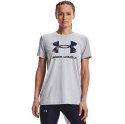 Under Armour Koszulka damska Under Armour Live Sportstyle Graphic Ssc szara 1356305 017