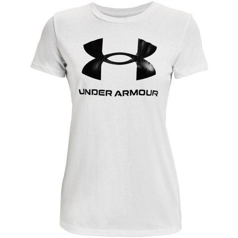 Under Armour Koszulka damska Under Armour Live Sportstyle Graphic biała SSC 1356305 102