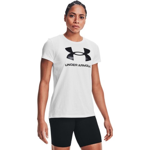 Under Armour Koszulka damska Under Armour Live Sportstyle Graphic biała SSC 1356305 102 Under Armour Koszulka damska Under Armour Live Sportstyle Graphic biała SSC 1356305 102
