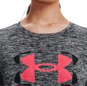 Under Armour Koszulka damska Under Armour Tech Twist Graphic SSC szara 1366125 001