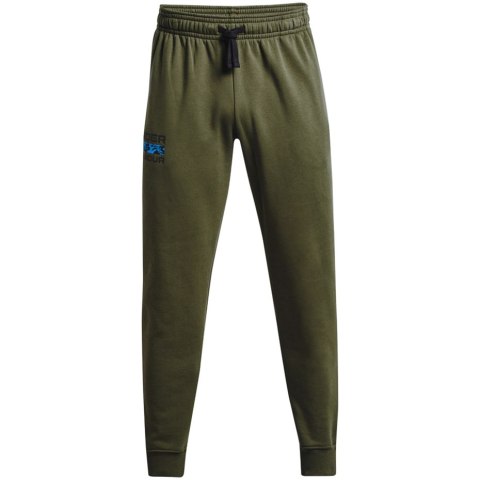 Under Armour Spodnie męskie Under Armour Rival Flc Signature khaki 1366366 390 Under Armour Spodnie męskie Under Armour Rival Flc Signature khaki 1366366 390