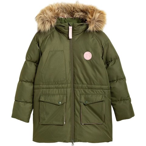 4F Kurtka dla dziewczynki 4F khaki HJZ21 JKUD001 43S 4F Kurtka dla dziewczynki 4F khaki HJZ21 JKUD001 43S