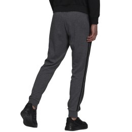 Adidas Spodnie męskie adidas Essentials French Terry Tapered Cuff 3-Stripes Pants szare H12256