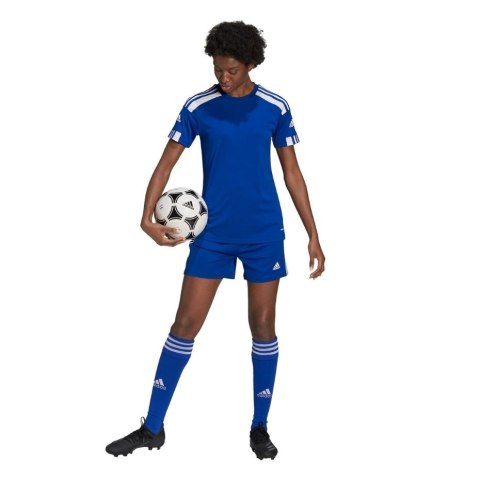 Adidas teamwear Koszulka damska adidas Squadra 21 niebieska GK9150 Adidas teamwear Koszulka damska adidas Squadra 21 niebieska GK9150