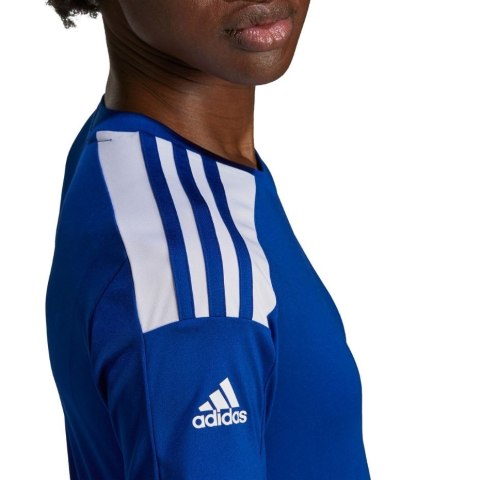 Adidas teamwear Koszulka damska adidas Squadra 21 niebieska GK9150 Adidas teamwear Koszulka damska adidas Squadra 21 niebieska GK9150