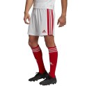 Adidas teamwear Spodenki męskie adidas Squadra 21 Shorts biało-czerwone adidas GN5770