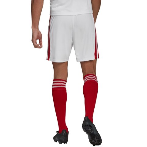 Adidas teamwear Spodenki męskie adidas Squadra 21 Shorts biało-czerwone adidas GN5770 Adidas teamwear Spodenki męskie adidas Squadra 21 Shorts biało-czerwone adidas GN5770