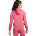 Nike Bluza damska Nike Nsw Mlnm Essential Flecee FZ Hoody różowa CZ8338 622