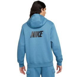 Nike Bluza męska Nike Nsw Repeat Flecee Po Hoodie BB niebieska DM4676 415