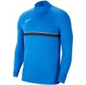 Nike Team Bluza dla dzieci Nike Dri-FIT Academy 21 Drill Top niebieska CW6112 463