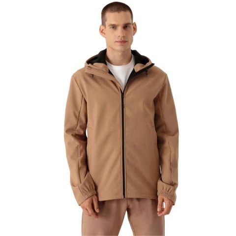 Outhorn Kurtka męska softshell Outhorn jasny brąz HOZ21 SFM600 82S Outhorn Kurtka męska softshell Outhorn jasny brąz HOZ21 SFM600 82S