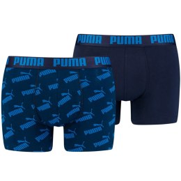 Puma Bokserki Puma Men Aop Boxer 2P granatowe 935054 02