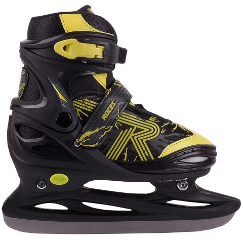 Roces Łyżwy Roces Jokey Ice 3.0 Boy czarno-limonkowe 450707 02 Roces Łyżwy Roces Jokey Ice 3.0 Boy czarno-limonkowe 450707 02