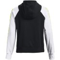 Under Armour Bluza damska Under Armour Rival Fleece CB Hoodie czarno-biała 1365861 002