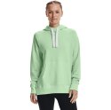 Under Armour Bluza damska Under Armour Rival Fleece HB Hoodie zielona 1356317 335