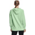 Under Armour Bluza damska Under Armour Rival Fleece HB Hoodie zielona 1356317 335