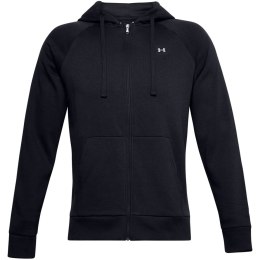 Under Armour Bluza męska Under Armour Rival Fleece FZ Hoodie czarna 1357111 001