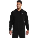 Under Armour Bluza męska Under Armour Rival Fleece FZ Hoodie czarna 1357111 001