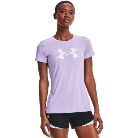 Under Armour Koszulka damska Under Armour Tech Twist Graphic SSC fioletowa 1366125 532 Under Armour Koszulka damska Under Armour Tech Twist Graphic SSC fioletowa 1366125 532