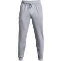 Under Armour Spodnie męskie Under Armour Rival Fleece Jogger jasnoszare 1357128 011 Under Armour Spodnie męskie Under Armour Rival Fleece Jogger jasnoszare 1357128 011