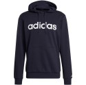 Adidas Bluza męska adidas Essentials French Terry Linear Logo Hoodie granatowa GK9066