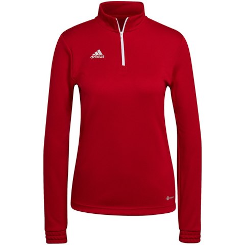 Adidas teamwear Bluza damska adidas Entrada 22 Top Training czerwona H57551