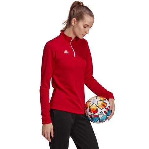 Adidas teamwear Bluza damska adidas Entrada 22 Top Training czerwona H57551 Adidas teamwear Bluza damska adidas Entrada 22 Top Training czerwona H57551